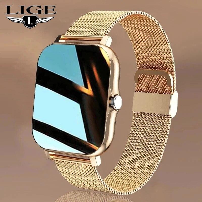 Smart Watch LIGE 2023 (Retangular) - GMONDE 